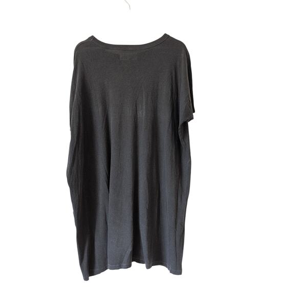 The Great. Oversized Gray Tunic Shirt 100% Cotton Vintage Wash Size 2 (Medium) - Picture 4 of 8